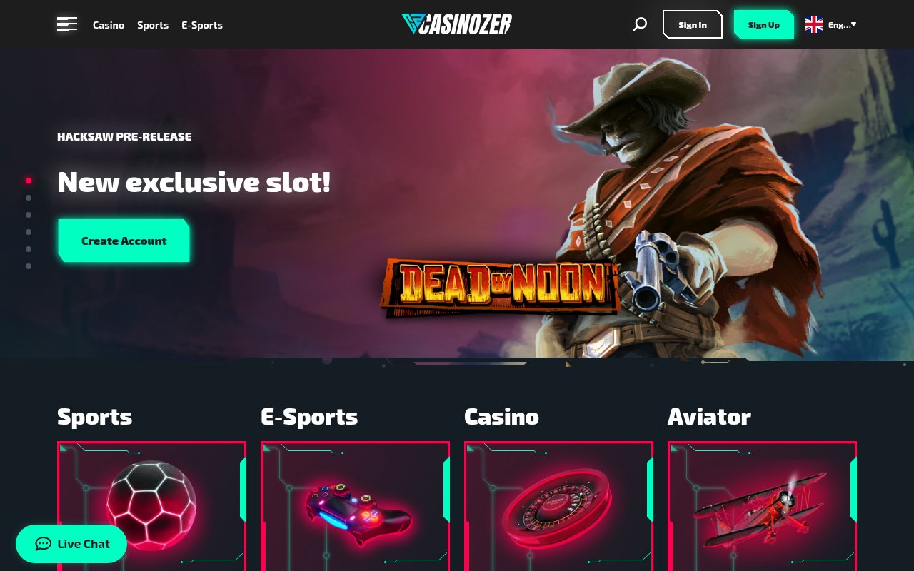 casinozer official website